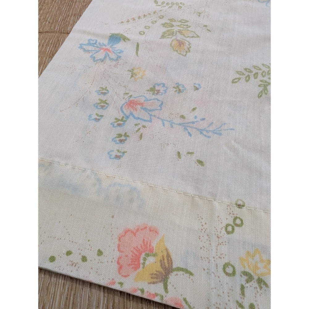 VTG THOMASTON STD PILLOWCASE NO IRON MADE‎ IN THE USA